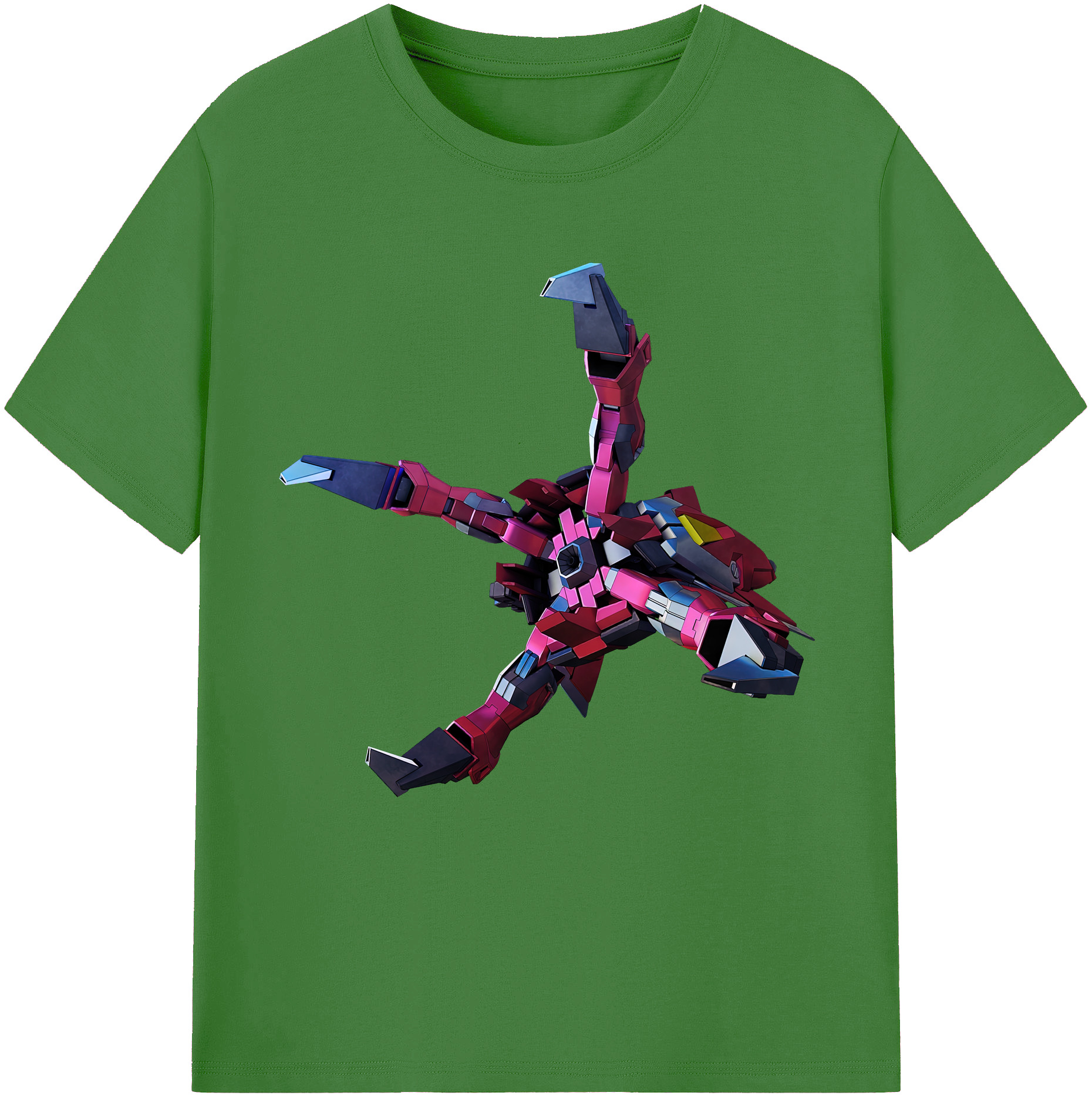 （画像用） 機動戦士ガンダム Mobile Suit Gundam レディースカジュアルプリントTシャツ（綿100％）